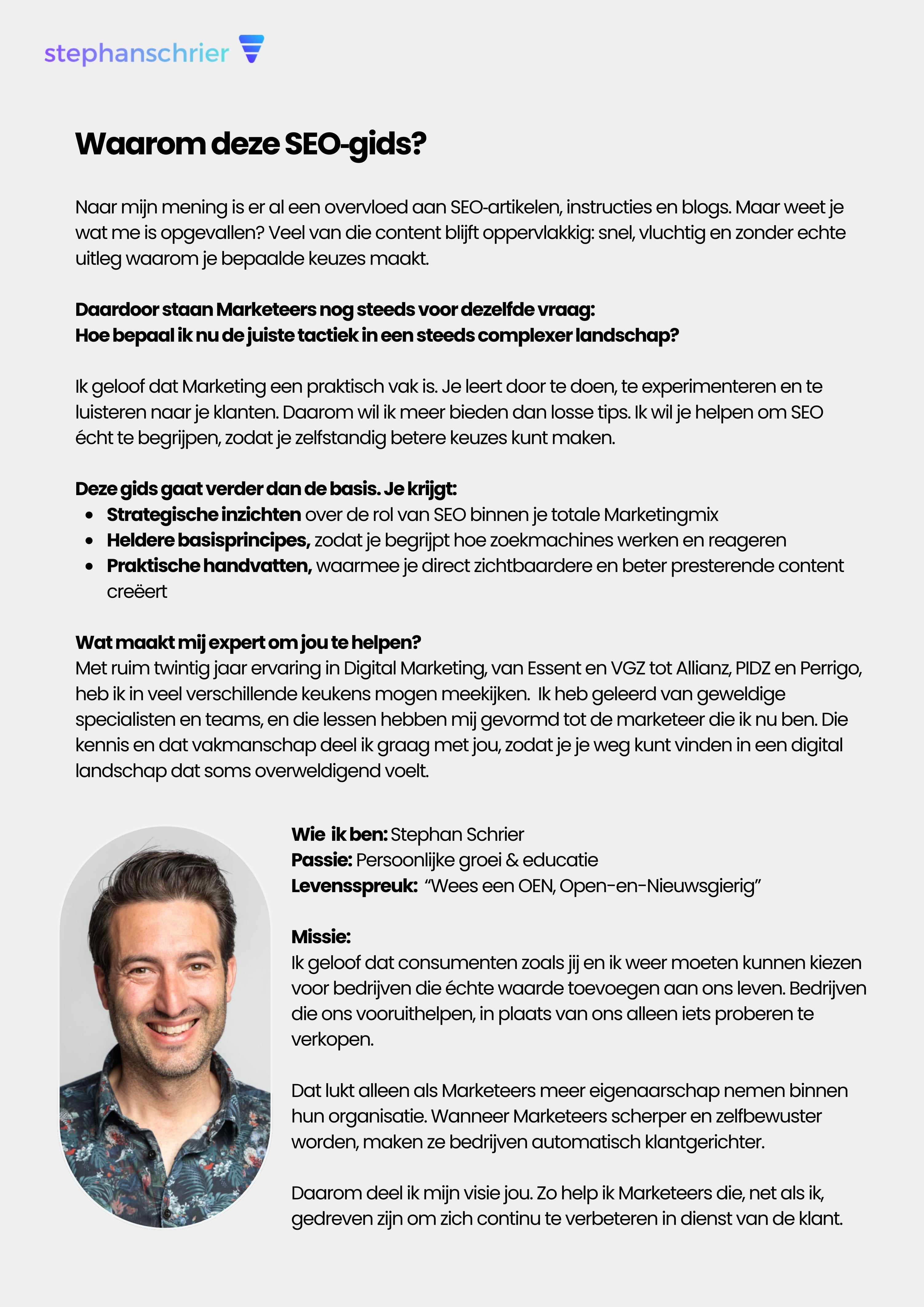 SEO Praktijkgids voor Nederland en Belgie